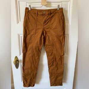 🌻Orange Cropped Pants